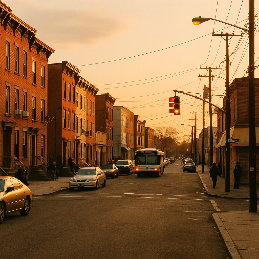 Newark city background